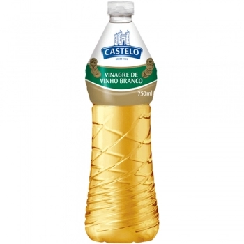 VINAGRE CASTELO DE VINHO BRANCO CX12X750ML
