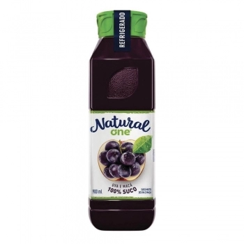 SUCO DE UVA NATURAL ONE CX6X900ML