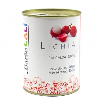 LICHIA EM CALDA SUAVE BARAO LALI CX C/24 LT X 567G