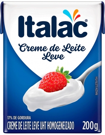 Creme De Leite Italac CX 24X200Gr