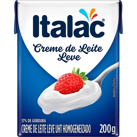 CREME DE LEITE ITALAC CX24X200GR