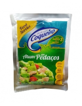ATUM COQUEIRO PEDAÇO (CX 12X480GR/POUCH)