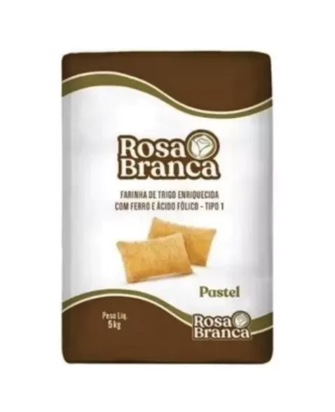 FARINHA DE TRIGO P/PASTEL ROSA BRANCA FD5X5KG