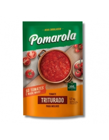 MOLHO DE TOMATE TRITURADO SACHE POMAROLA CX6X1,7KG