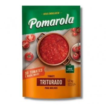 MOLHO DE TOMATE TRITURADO SACHE POMAROLA CX6X1,7KG