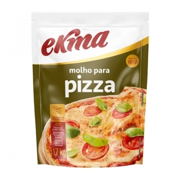 Molho De Tomate P/ Pizza Sache Ekma Cx6X1,7Kg