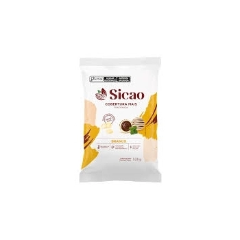 COBERTURA CHOCOLATE BRANCO SICAO GOTAS PACOTE CX8X2,05KG