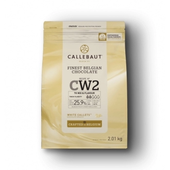 CHOCOLATE BRANCO CALLEBAUT PACOTE CX10X2,01KG