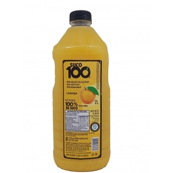 SUCO DE LARANJA 100 CX12X1LITRO
