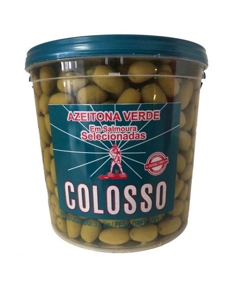 AZEITONA VERDE 24/28 COLOSSO BD 2KG