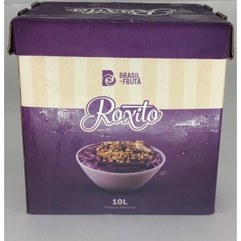 ACAI ROXITO COM GUARANÁ CX 10LITROS
