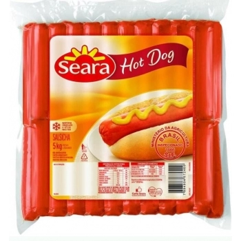 SALSICHA CONGELADA SEARA CX4X5KG