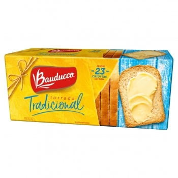TORRADA TRADICIONAL BAUDUCCO PACOTE CX36X142GR