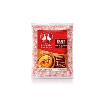 BACON CUBETADO PERDIGÃO (CX C/ 2 PC 2KG)