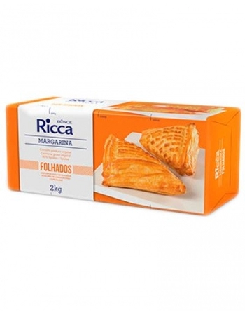 MARGARINA RICCA SEARA 80% CX 6X2KG/BARRA