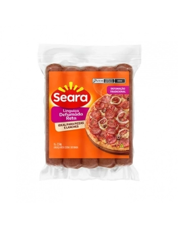 Linguica Calabresa Reta Seara CX 6X25Kg