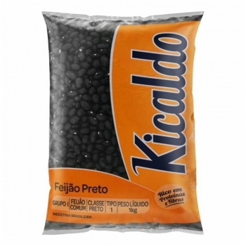 FEIJAO PRETO KIKALDO FD10X1KG