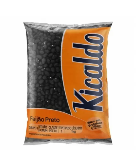 FEIJAO PRETO KIKALDO FD10X1KG