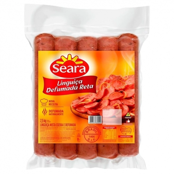 LINGUICA CALABRESA [RETA] SEARA CX6X2,5KG