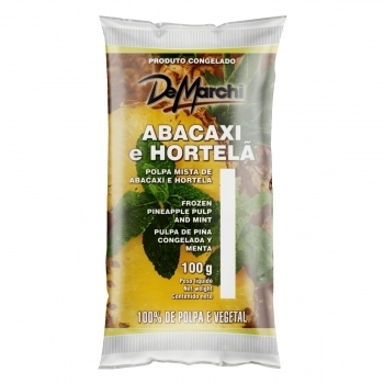 POLPA DE ABACAXI COM HORTELA DEMARCHI CX6XPCT10X100GR