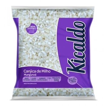 MILHO PARA CANJICA BRANCA KICALDO FD20X500GR