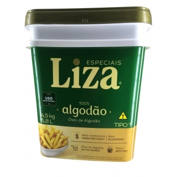 OLEO DE ALGODAO LIZA BALDE 15,8L