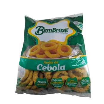 ANEIS DE CEBOLA EMPANADOS BEM BRASIL (6 PCT X1,05KG)
