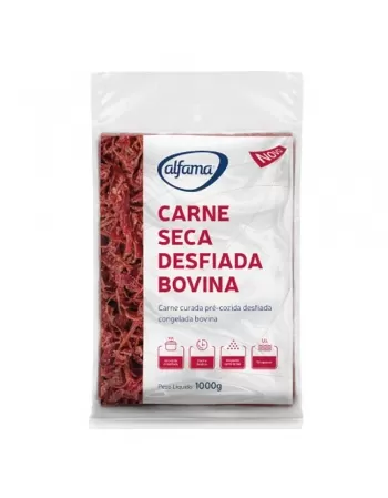 Carne Seca Desfiada Alfama CX 5X1Kg
