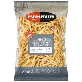 FARM FRITES CRISPY COATED FR7MM PREMIUM CX6X2KG