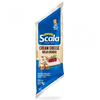 Cream Cheese Bisnaga Scala Cx8X1,2Kg