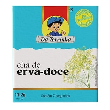CHA DE ERVA DOCE DA TERRINHA FD10X11,2GR