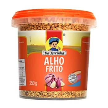 ALHO FRITO GRANULADO DA TERRINHA CX12XPOTE250GR