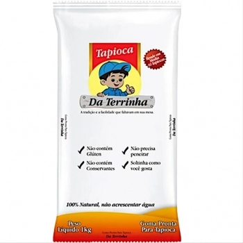 TAPIOCA PRONTA DA TERRINHA PCT 1KG