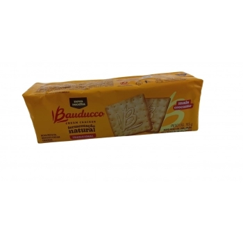 BISCOITO CREAM CRACKER BAUDUCCO CX50XPCT165GR