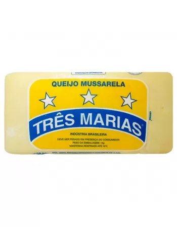 Mussarela 3 Marias Jaru CX 6X4Kg