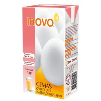 OVO INTEGRAL PASTEURIZADO RESF INOVO 1 KG