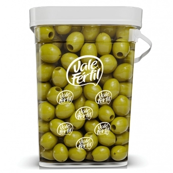 AZEITONA VERDE S/CAROÇO VALE FERTIL BD 3KG PB/1,8KG DRENADO