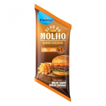 CHEDDAR CLUB DO MOLHO POLENGHI CX4X1,5KG