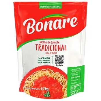 MOLHO DE TOMATE SACHE BONARE CX6X1,7KG