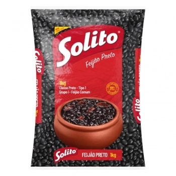 Feijao Preto Solito Fd10X1Kg