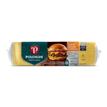CHEDDAR FATIADO POLENGHI CX8X2,27KG