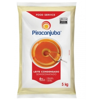 LEITE CONDENSADO BAG PIRACANJUBA CX4X5KG
