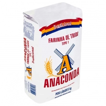 FARINHA DE TRIGO TRADICIONAL ANACONDA FD5X5KG
