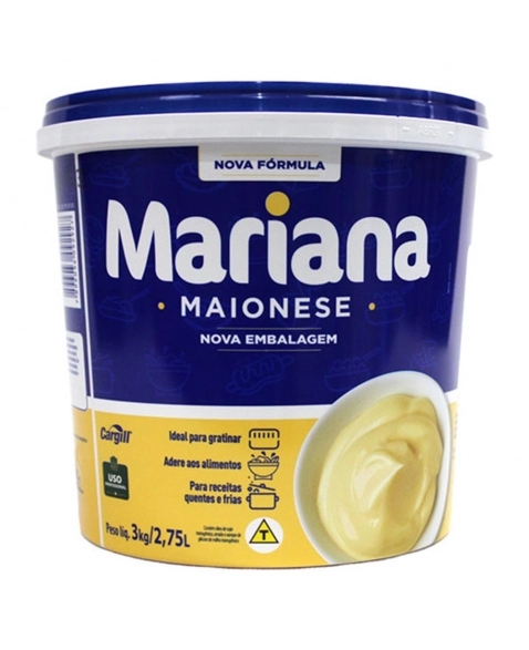 MAIONESE MARIANA BALDE 3KG