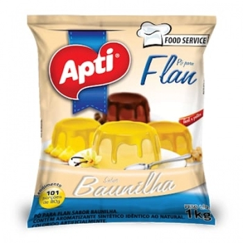 FLAN DE BAUNILHA APTI (CX 6X PCT 1KG)