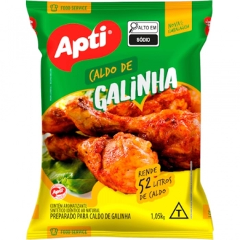 CALDO DE GALINHA APTI FARDO 10X PCT 1,05KG