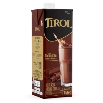 BEBIDA LACTEA UHT SABOR CHOCOLATE TIROL CX12X1LITRO