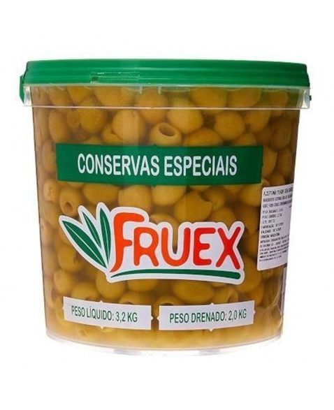 AZEITONA VERDE S/CAROÇO FRUEX BD 2KG