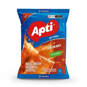 SUCO EM PO SABOR GUARANA APTI FD12X1KG