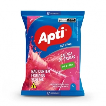 SUCO EM PO SABOR SALADA DE FRUTAS APTI FD12X1KG